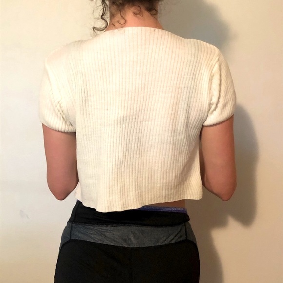 White Nasty Gal Cardigan - Picture 2 of 2